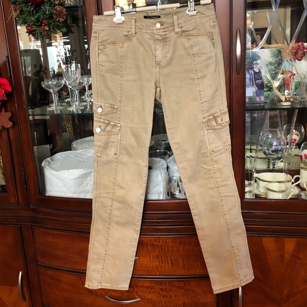 EUC WHBM Slim Leg Goldenrod Jeans